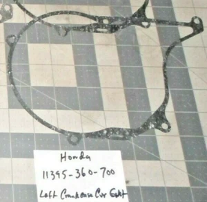 HONDA CR125M 11395-360-700 LEFT CASE COVER GASKET 1 QUANTITY OEM FREE SHIPPING - Picture 1 of 1