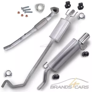 IMASAF MITTELSCHALLDÄMPFER + ENDSCHALLDÄMPFER SET FÜR OPEL CORSA D 1.4 BJ 06-14 - Bild 1 von 12