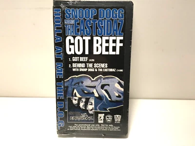 Snoop Dogg Presents Tha Eastsidaz  G'd Up Got Beef Hip Hop Promo VHS Sealed 2000 - Image 1 of 4