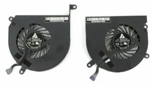 Apple MacBook Pro 15" Left & Right Cpu Cooling Fan A1286 2010 2011 2012 - Picture 1 of 2