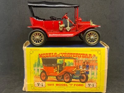 Matchbox Yesteryear (Y-1-B1) 1911 Model ‘T’ Ford with box - Bild 1 von 4
