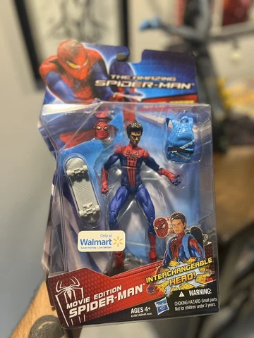 marvel legends andrew garfield walmart exlusive.  Unmasked! Unopened! Very rare! Cover