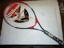 New Wilson Titanium 25” Jr.9-12 yr old Titanium Tour tennis Racket Nwt