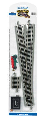 Bachmann 44560 HO Scale #6 Turnout Right - Image 1 of 2