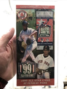 Boston Fenway Park 1999 All-star Game Pedro Ramirez Commemorative Ticket - Picture 1 of 7