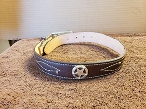 Western Country Belt Silver Star 23" FREE SHIPPING - Picture 1 of 10