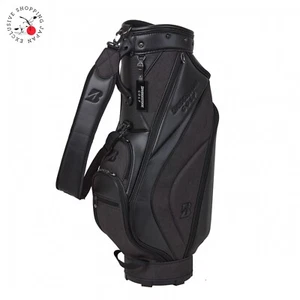 BRIDGESTONE Golf Cart Bag 9 x 47in 5-way 2024 Mode/ Lightweight Black /Dark Gray - Picture 1 of 8
