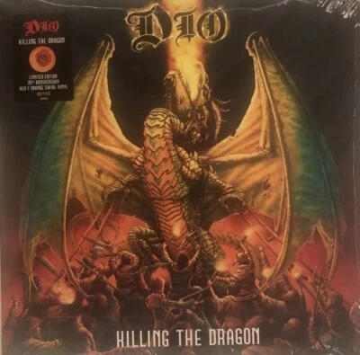 Dio - Killing The Dragon (LP, Red/Orange, 2022 BMG, US, 538769311, Sealed) - Image 1 of 2