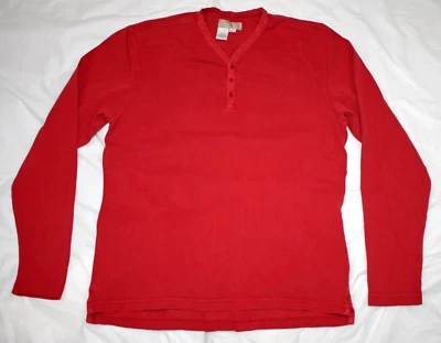 The Territory Ahead Mens  Long Sleeve Henley Pullover Shirt Size Small - Image 1 of 4