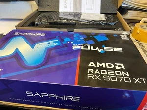 AMD Radeon RX 9070 XT Sapphire Pulse 16GB GDDR6 Gaming Graphics Card - Picture 1 of 1
