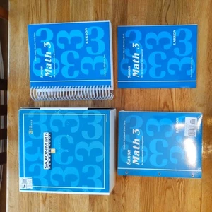 SAXONMath HOMESCOOL 3 von Nancy Larson - KOMPLETTSET IN BOX - NEU - Bild 1 von 5