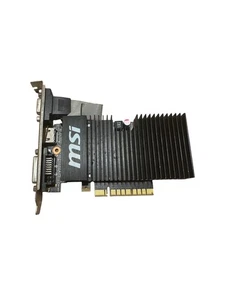 MSI NVIDIA GeForce GT 710 1GB DDR3 Graphics Card (GT 710 1GD3H LPV1) - Picture 1 of 4