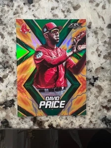 2017 TOPPS FIRE GREEN PARALLEL CARD 199/199 BOSTON RED SOX DAVID PRICE #181 - Picture 1 of 1