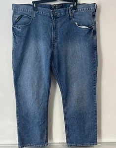 Ariat Rebar M4 Relaxed Boot Jeans Men's 42x30 Blue Denim Work Cowboy - Picture 1 of 10