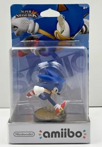 Amiibo Sonic The Hedgehog Super Smash Bros For Switch, Wii U, & 3DS *New* - Bild 1 von 2