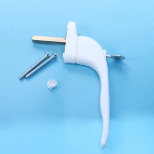 Aluminum Alloy Inline Window Lever Lock Handle Pull Home Safety Key Locking for - Bild 1 von 12
