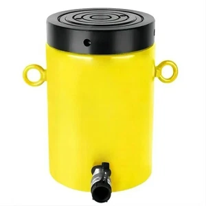 CE 100Ton 700Bar Single Acting Lock Nut Hydraulic Cylinder Jack - Picture 1 of 16