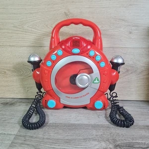 FAULTY! Early Learning Centre Sing a Long CD Player - Karaoke 2 Microphones UK P - Picture 1 of 12
