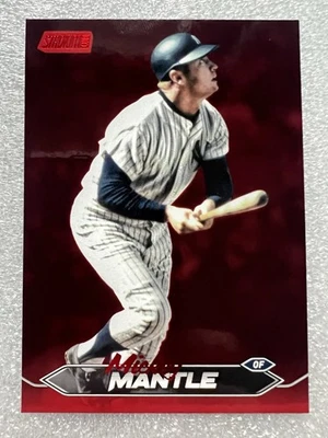 2024 Topps Stadium Club - Mickey Mantle #136 Red Foil - Image 1 of 2