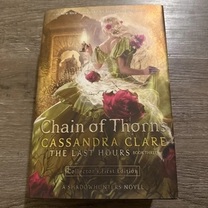 Chain of Thorns Cassandra Clare SIGNED Collector’s First Edition 2023 - Picture 1 of 9