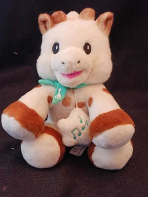 Juguete ultra suave para bebé Sophie La Girafe Vulli 8" jirafa de peluche con cuerda de tracción Foto 1 de 4