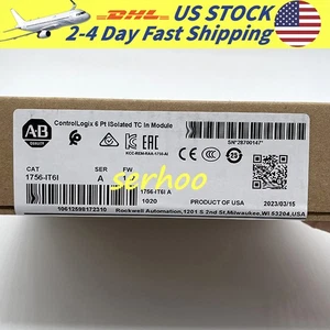 Factory Sealed AB 1756-IT6I / A ControlLogix 6 Point Isolated Input Module - Picture 1 of 5