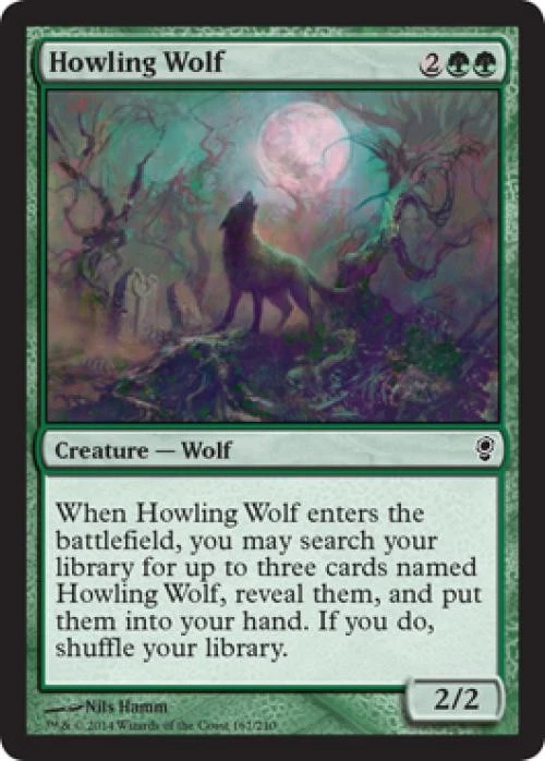 Howling Wolf -Foil Light Play MTG Conspiracy - Image 1 of 1