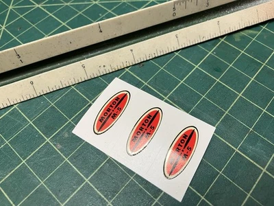 Hoja de motor radial modelo Morton M-5 SOLO CALCOMANÍAS (3) ¡Nuevo! Foto 1 de 2