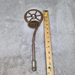Beer Tap Handle Magic Hat Brewing #9 Knob Custom Copper with Springs Steampunk - Picture 1 of 6