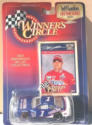 Jeff Gordon 1997 Winners Circle '91 Ford Thunderbird 5/6 1:64 Diecast New - Image 1 of 4