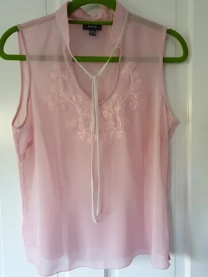 Top rosa bordado Mexx talla 16 Foto 1 de 4