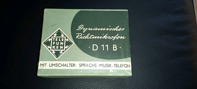 Telefunken D 11 B Dynamisches Richtmikrofon nicht getestet  - Bild 1 von 4