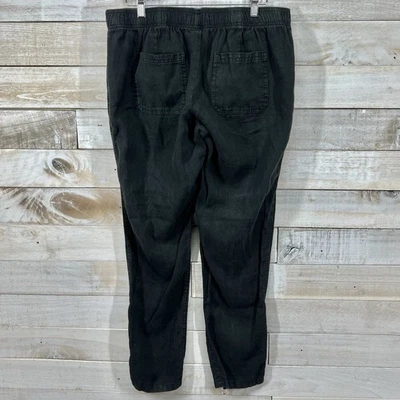 Pantalones Lilly Pulitzer Palazzo para mujer grandes de lino elástico con cordón playa Foto 1 de 4