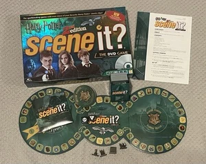 Harry Potter Scene It DVD Board Game 2nd Edition 100% Complete - Picture 1 of 8