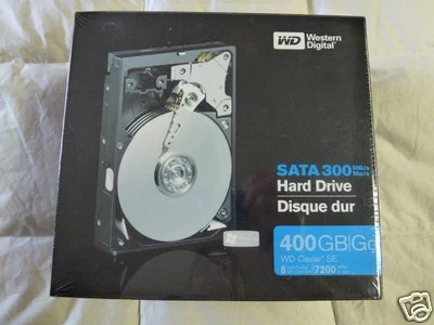 Western Digital SATA 300 Hard Drive 400GB Go WD Caviar SE  8 MB Cache 7 RPM7200 - Image 1 of 4