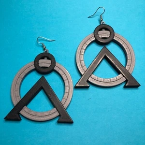 Earthgate Earrings - 3D Printed - Picture 1 of 6