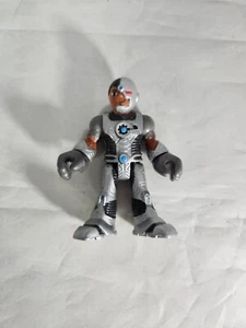 Fisher Price Imaginext DC Super Friends Figure Cyborg And Cyborg Canine - Foto 1 di 5