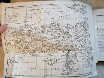 ANVILLE COMPENDIUM OF ANCIENT GEOGRAPHY 2 VOLS - 9x MAPS  Asia Minor  1791 - Image 1 of 4