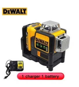 Laser Level DW089LG Self Levelling 12 Line 3 x 360 Degrees Green 12V MAX Li-Ion - Picture 1 of 3