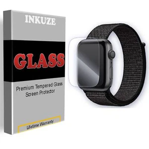2X Tempered Glass Screen Protector For Apple Watch Series 9 8 7 6 SE 5 4 Ultra - Picture 1 of 9