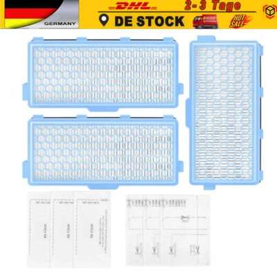 3x Hepa Filter Für Miele AirClean SF-HA 50 Aktiv S5 S6 S7 S8 C2 C3 Staubsauger - Bild 1 von 4