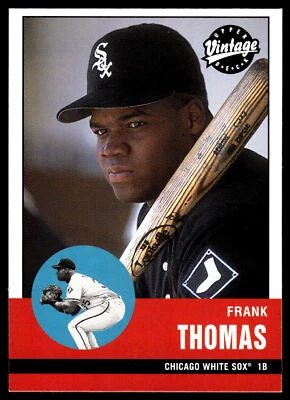 2001 Upper Deck Vintage #137 Frank Thomas Card - Image 1 of 2
