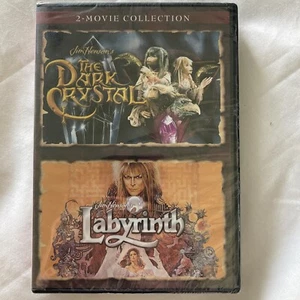 BRAND NEW DVD The Dark Crystal / Labyrinth 2 Movie David Bowie Jim Henson’s - Picture 1 of 4