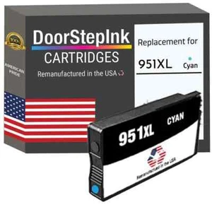 DoorStepInk kompatible Tintenpatrone für HP 951XL (CN046AN) Cyan-USA - Bild 1 von 5