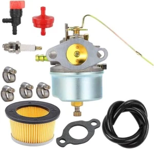 632615 Carburatore per Tecumseh 632208 632589 H30 H35 Engine w/ 30727 Air Filter - Picture 1 of 9