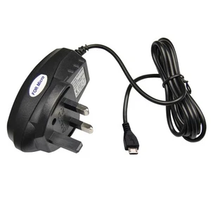 Caricabatteria da parete micro USB spina UK adatto per LG G4 G3 G2 Nexus 5 4 Optimus 2X 4X L90 L70 - Foto 1 di 3