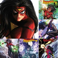 SPIDER-WOMAN 5  MARVEL COMICS Blockbuster 100th issue  10-21-20 BAG BOARD GEMINI