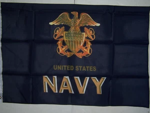 new Navy 2X3ft FLAG superior quality fade resistant USA seller - Picture 1 of 3