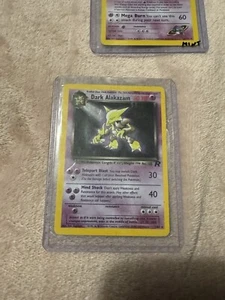 Dark Alakazam 1/82 Holo Rare Team Rocket LP Pokemon Card - Picture 1 of 2