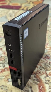 Lenovo Thinkcentre M710Q Mini (256GB SSD, Intel i5 2.7Ghz, 8GB, WiFi Win 11 Pro) - Picture 1 of 6
